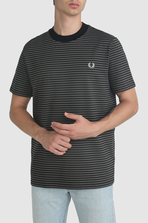 חולצת טי עם פסים FRED PERRY