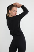 תמונת דוגמן אחורית של Back in Action Long-Sleeve Shirt