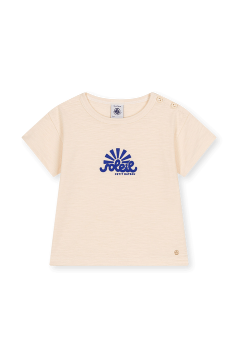 חולצת טי - גילאי 18-36 חודשים PETIT BATEAU