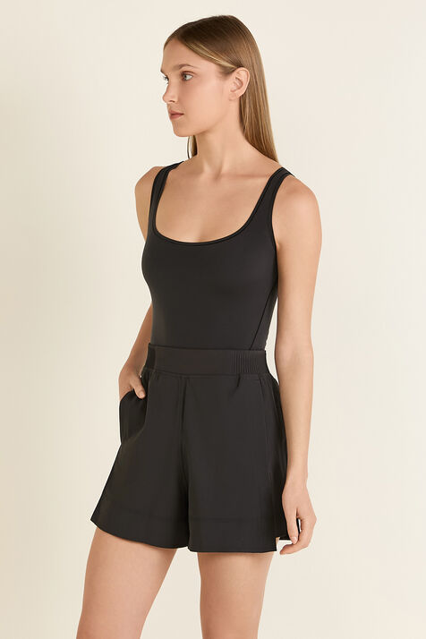 Wundermost Nulu Square-Neck Sleeveless Bodysuit LULULEMON