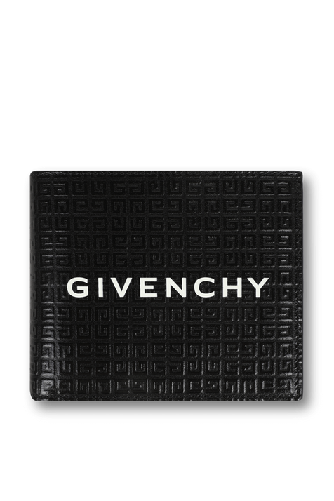 ארנק לוגומאני מעור שחור GIVENCHY