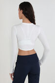 תמונת דוגמן אחורית של Hold Tight Cropped Long Sleeve