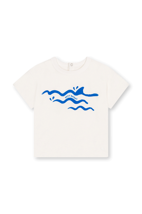 חולצת טי - גילאי 3-12 חודשים PETIT BATEAU