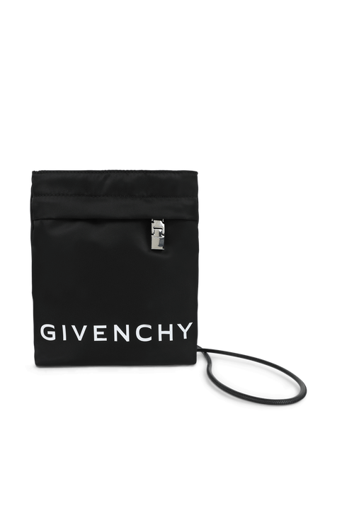 תיק פאוץ' שחור לטלפון GIVENCHY