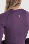 תמונת תקריב דוגמן של Swiftly Tech Long Sleeve Shirt 2.0 Race