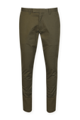 תמונה קידמית של Slim Fit Pants in Army-Green