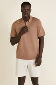 New Venture Short-Sleeve Knit Polo Shirt תמונת דוגמן קידמית של New Venture Short-Sleeve Knit Polo Shirt