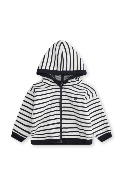 סוטשירט קפוצ'ון - גילאי 6-12 חודשים PETIT BATEAU