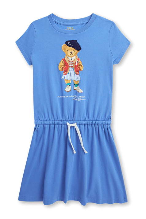 שמלה קצרה - גילאי 2-6 שנים POLO RALPH LAUREN KIDS