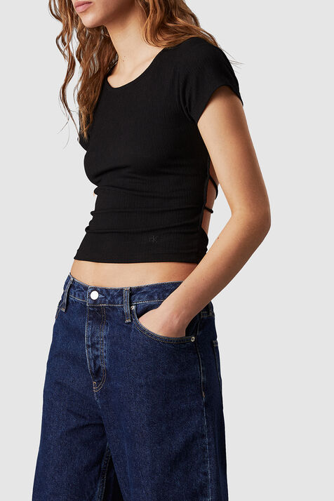 חולצה עם מחשוף גב CALVIN KLEIN