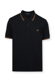 תמונה קידמית של Polo Shirt in Black