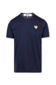 תמונה קידמית של Small Heart Tee in Navy