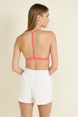תמונת דוגמן אחורית של Nulu™ T-Strap Bralette Triangle