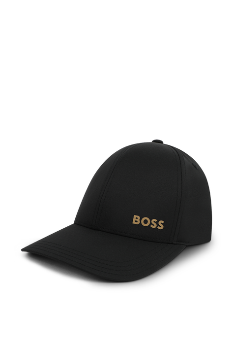 כובע מצחייה עם לוגו זהב BOSS