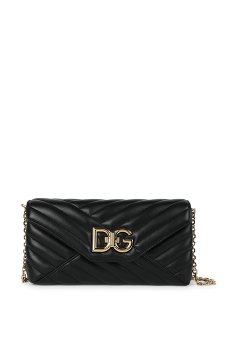 תיק לופ מעור קווילט DOLCE & GABBANA