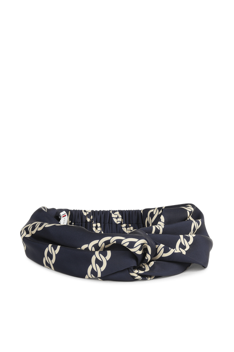Front Headband in Blue TOMMY HILFIGER