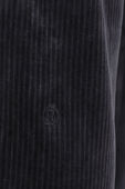 תמונת תקריב דוגמן של Scuba Mid-Rise Wide-Leg Velvet Cord