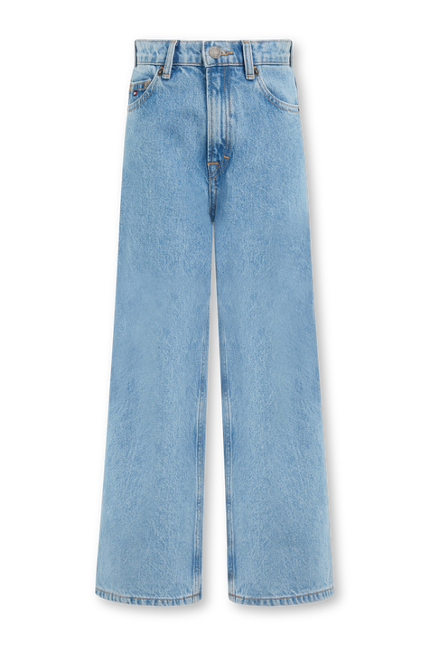 מכנסי ג`ינס מכותנה ממוחזרת TOMMY HILFIGER KIDS