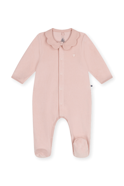 אוברול פיג'מה עם רגליות - גילאי NB-12 חודשים PETIT BATEAU