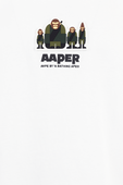 תמונת תקריב של We Are AAPER Tee in White