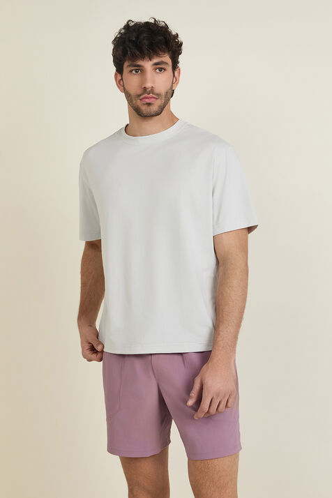 Relaxed-Fit Train Short-Sleeve Graphic