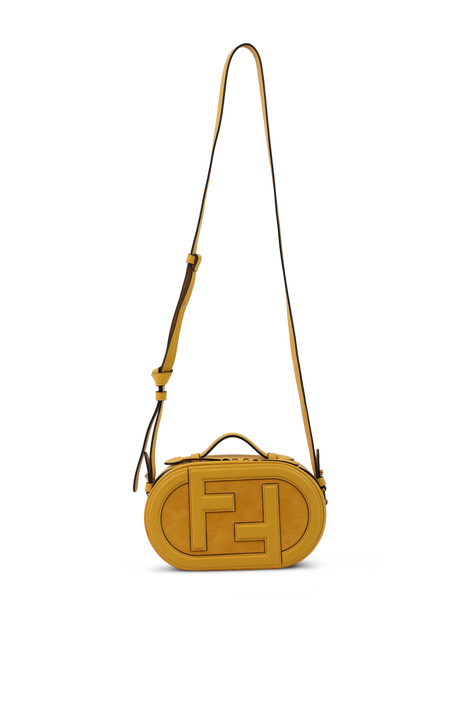 תיק מיני קאמרה צהוב FENDI