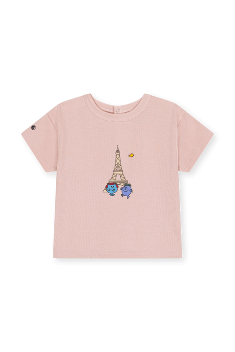 פטיט באטו X מר וגברת חולצת טי - גילאי 6-12 חודשים PETIT BATEAU