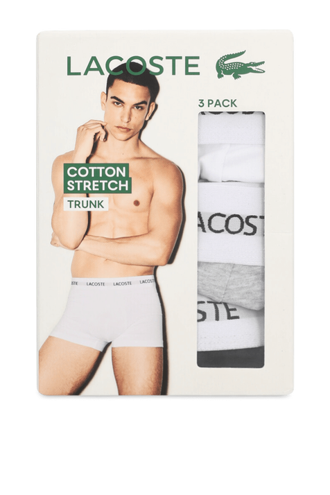 מארז שלושה תחתוני טרנק LACOSTE