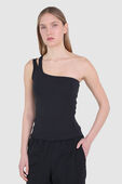 Hold Tight One-Shoulder Tank Top תמונת דוגמן קידמית של Hold Tight One-Shoulder Tank Top