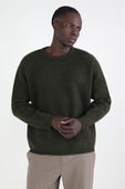 Alpaca Wool-Blend Crewneck Sweater תמונת דוגמן קידמית של Alpaca Wool-Blend Crewneck Sweater