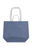 תמונה אחורית של Double Handle Canvas Tote