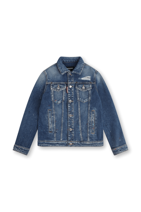 ז'קט ג'ינס - גילאי 8-14 שנים DSQUARED2 KIDS