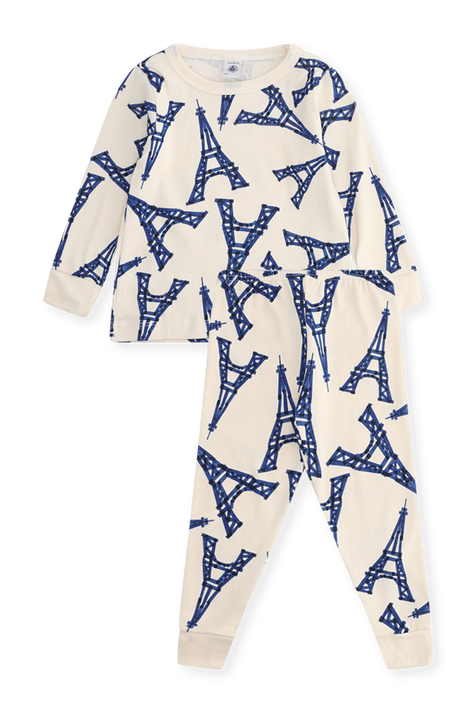 סט פיג'מה פריז - גילאי 2-5 שנים PETIT BATEAU