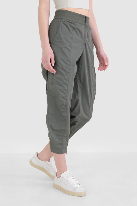 Front-Zip Mid-Rise Ruched Crop LULULEMON
