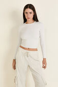 All It Takes Ribbed Nulu™ Long-Sleeve Shirt תמונת דוגמן קידמית של All It Takes Ribbed Nulu™ Long-Sleeve Shirt