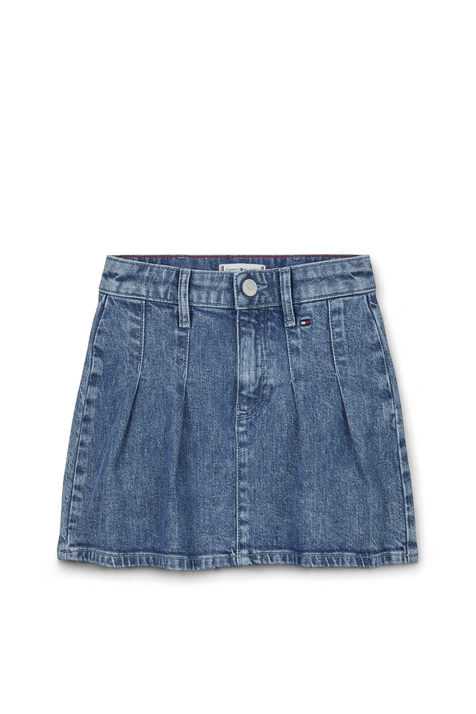 חצאית מיני ג'ינס - גילאי 8-16 שנים TOMMY HILFIGER KIDS