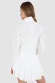 תמונת דוגמן אחורית של Water-Repellent Stretch Tennis Jacket