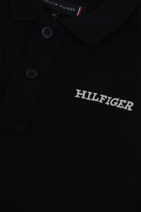 חולצת פולו קצרה - גילאי 8-16 שנים TOMMY HILFIGER KIDS