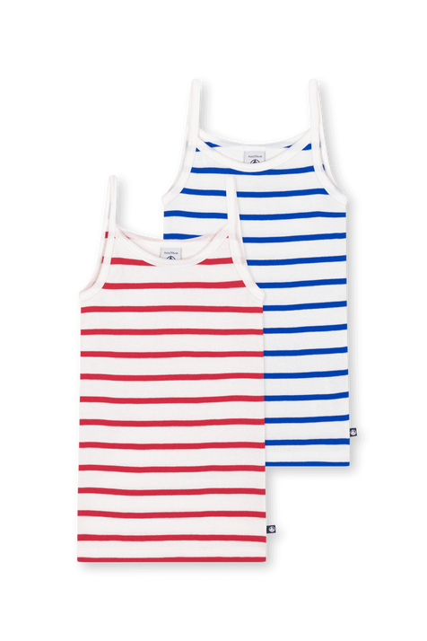 מארז שתי גופיות - גילאי 2-5 שנים PETIT BATEAU