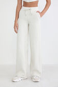 Scuba Mid-Rise Wide-Leg Pant תמונת דוגמן קידמית של Scuba Mid-Rise Wide-Leg Pant