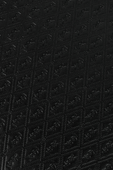 תמונת תקריב של Zippered Tablet Holder in Black Leather