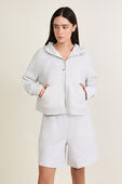 Scuba Oversized Full Zip תמונת דוגמן קידמית של Scuba Oversized Full Zip