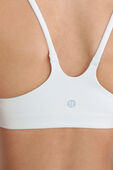 תמונת תקריב דוגמן של Wunder Train Strappy Racer Bra, A/B Cup