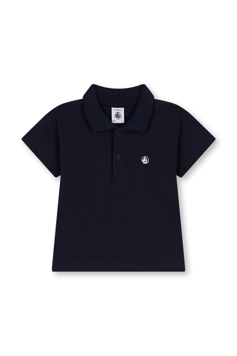 חולצת פולו - גלאי 18-36 חודשים PETIT BATEAU