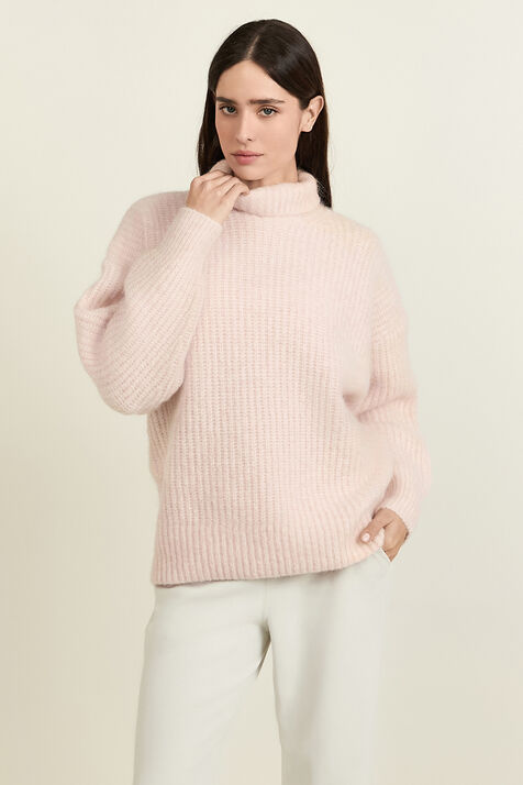 Alpaca Wool-Blend Funnel-Neck Sweater LULULEMON