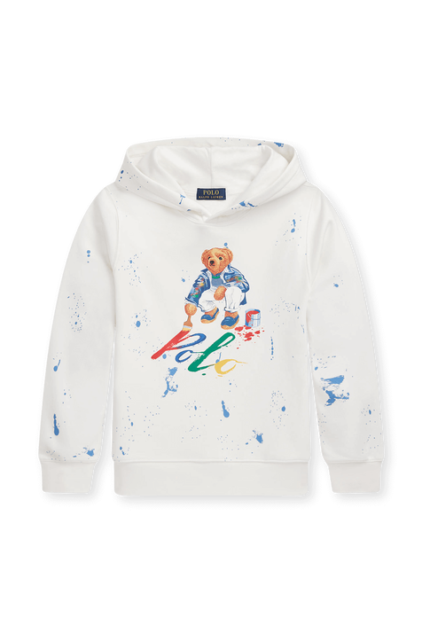 סווטשירט קפוצ'ון- גלאי 8-16 שנים POLO RALPH LAUREN KIDS