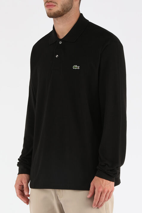 חולצת פולו ארוכה עם לוגו תנין רקום LACOSTE 
