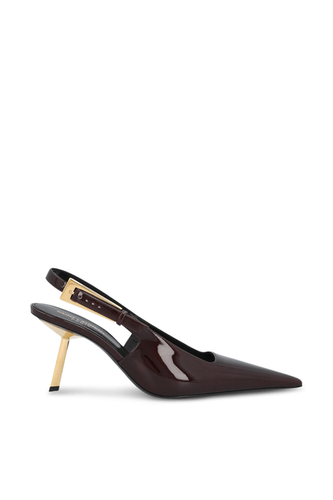 נעלי עקב סלינג בק SAINT LAURENT