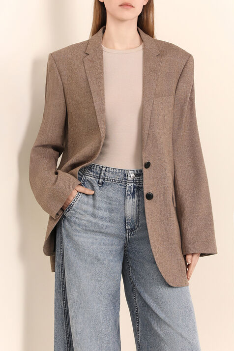 ז'קט צמר רך אוברסייז RAG & BONE