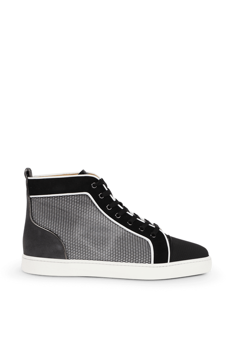 סניקרס לואיס עם עיטור רשת CHRISTIAN LOUBOUTIN